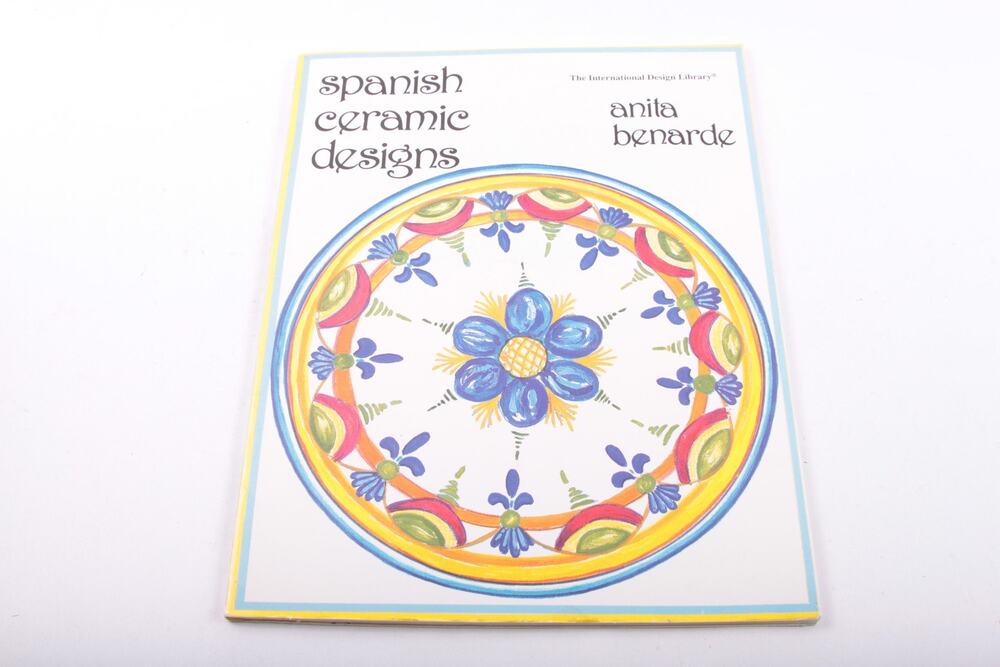 Spanish Ceramic Designs Anita Bernarde Drawings Guide Art Idea Book Illustrated